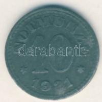 Német Birodalom/Weimari Köztársaság/Schauenstein 1921. 10Pf fém szükségpénz T:3