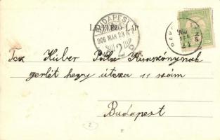 1906 Zirc, Római katolikus népiskola. Scherer János kiadása (EK)