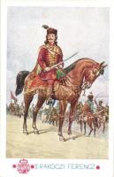 II. Rákóczi Ferenc. Kiadja Ifj. Pataki M. s: Sándor B. - 2 db RÉGI használatlan képeslap / 2 pre-194...