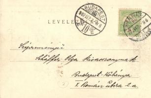 1902 Nagykároly, Carei; Zárda. Eigner Simon kiadása / nunnery