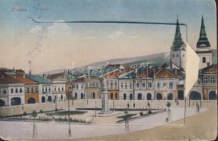 Zsolna leporello with post office