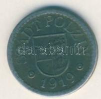 Német Birodalom/Weimari Köztársaság/Polzin 1919. 5Pf fém szükségpénz T:3