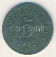 Német Birodalom/Weimari Köztársaság/Possneck 1919. 5Pf fém szükségpénz T:3