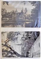 168 db MODERN budapesti városképes lap, 5 db képeslapalbumban / 168 modern Hungarian town-view postc...