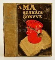 A ma szakácskönyve. Összeállította: Z. Tábori Piroska. A diétás étrendet összeállította: Dr. Vincze Jenő. Bp.,é.n.,Dante. Kiadói félvászon-kötés, kopott borítóval, sérült gerinccel, néhány foltos lapszéllel.