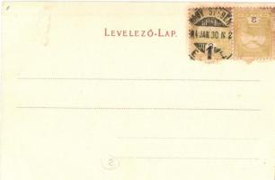 Kassa, Kosice; Rákóczi tér a Rákóczi Ereklye kiállítás épületével. Kiadja Breitner Mór / square, Rák...