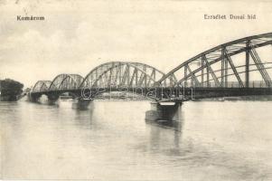 Komárom, Komárno; Erzsébet Dunai híd / Danube bridge (EK)