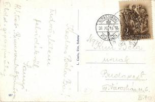 Rimaszombat, Rimavská Sobota; Krajinská verejná nemocnica / Országos kórház. L. Csefo kiadása / hosp...