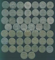 Nagy-Britannia 1920-1967. 6p (50x), benne 27db Ag, jobb évszámok T:2,3,4 (csak 1-2db!)