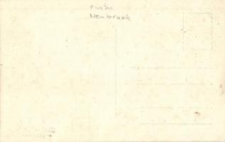 Neubruck (near Scheibss), Bahnhof / railway station, locomotive, villa, wagons. Theodor Mark photo