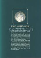 Olaszország "Impresszionista festők" Ag emlékérem-sorozat, díszkiadásban, albumban, érmenk...