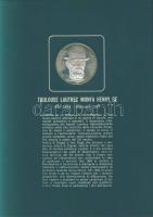 Olaszország "Impresszionista festők" Ag emlékérem-sorozat, díszkiadásban, albumban, érmenk...