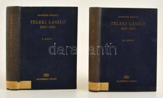 Dr. Horváth Zoltán: Teleki László I-II. Bp., 1964. Akadémiai Kiadó, Kiadói egészvászon kötésben.