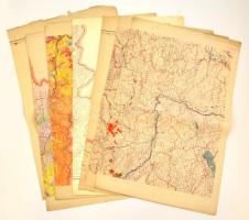 A Magyar Állam közigazgatási térképe. Mérték: 1 : 400.000. (Bp.), 1914, M. kir. Államnyomda. 8 színe...