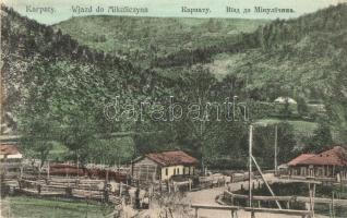 Mikuliczyn, Mykulychyn; Karpaty / Kárpátok / Carpathian Mountains + M. kir. IV/30. népfölkelő hadtápzászlóalj 3. század