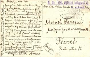 Mikuliczyn, Mykulychyn; Karpaty / Kárpátok / Carpathian Mountains + M. kir. IV/30. népfölkelő hadtáp...