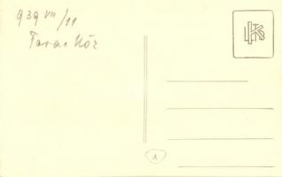 1939 Taracköz, Teresva; utcakép, automobil és benzinkút / street view, automobile, gas station. phot...