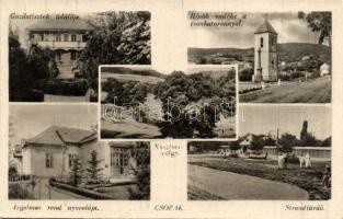 Csopak katonai emlékművel