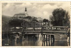 Nyitra, Nitra; Vár, híd / castle, bridge