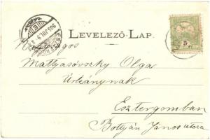 1905 Zamárdi, Balatoni csónakázás (EK)