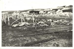 5 db első és második világháborús katonai fotólap / 5 WWI and WWII military photos (non PC)