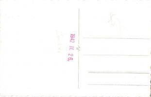 3 db második világháborús fotólap Zomborból / 3 WWII military photo postcards from Sombor