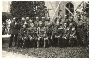 3 db második világháborús fotólap Zomborból / 3 WWII military photo postcards from Sombor