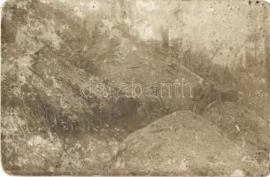 2 db első világháborús katonai fotólap / 2 WWI Austro-Hungarian military postcards, photo