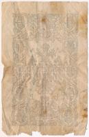 1866. 1G "STN" vízjeles T:III-,IV
Austrian Empire 1866. 1 Gulden "STN" watermar...