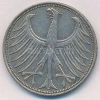 NSZK 1951D 5M Ag T:2 patina
FRG 1951D 5 Mark Ag C:XF patina