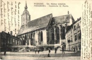 Pozsony, Pressburg, Bratislava; Szent Marton templom / Domkirche St. Martin / church (EK)