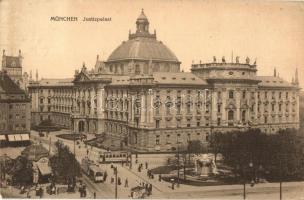 München, Munich; Justizpalast / palace of justice, trams (EK)