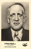 4 db modern "Béke Világtanács" motívumlap / 4 modern motive cards: Alexander Fadeyev, Leop...