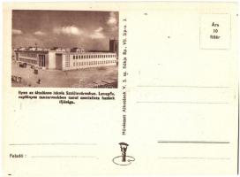 8 db főleg modern szocialista propaganda levelezőlap / 8 mainly modern socialist propaganda postcard...