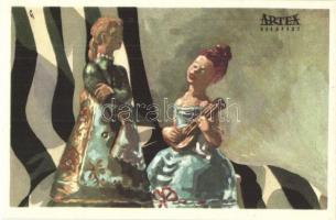 7 db MODERN QSL, azaz rádióamatőr összeköttetést igazoló képeslap, reklámok / 7 MODERN QSL, i.e. con...