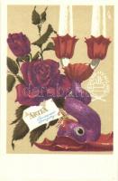 7 db MODERN QSL, azaz rádióamatőr összeköttetést igazoló képeslap, reklámok / 7 MODERN QSL, i.e. con...