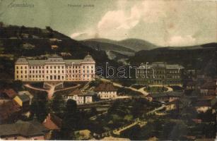 Selmecbánya, Banska Stiavnica; Főiskolai paloták, kiadja Joerges özv. és fia / college palaces (r)