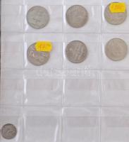75db-os vegyes külföldi fémpénz tétel albumban, közte NSZK,NDK T:vegyes 75pcs of various coins in album, including FRG,GDR C:mixed