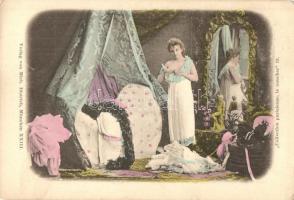 5 db RÉGI és MODERN hölgyeket ábrázoló erotikus képeslap / 5 pre-1945 and modern erotic postcards, n...