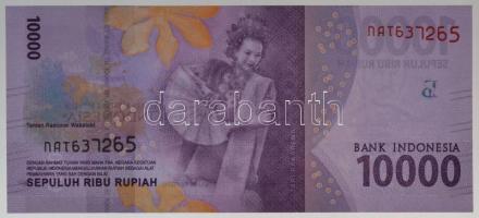 Indonézia 2016. 10.000R T:I
Indonesia 2016. 10.000 Rupiah C:UNC