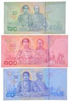 Thaiföld 2018. 20B + 50B + 100B T:I
Thailand 2018. 20 Baht + 50 Baht + 100 Baht C:UNC