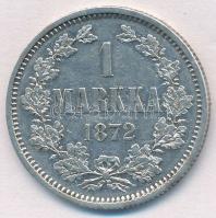 Finnország 1872S 1M Ag "II. Sándor" T:2
Finland 1872S 1 Markka Ag "Alexander II"...