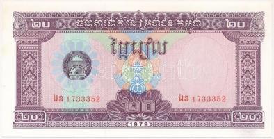 Kambodzsa 1979. 20R T:I Cambodia 1979. 20 Riels C:UNC