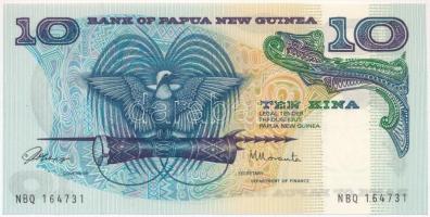 Pápua Új-Guinea 1975. 10K T:I Papua New Guinea 1975. 10 Kina C:UNC