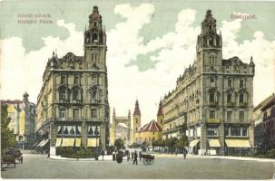 1907 Budapest V. Klotild paloták, Zwieback, Schafer és Dr. Kajdacsy üzlete (EK)