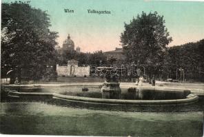 Vienna, Wien; Volksgarten / park