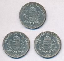 1937-1939. 1P Ag (3xklf) T:1-,2 ph., patina
Adamo P6