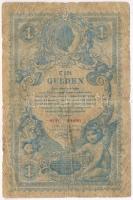 1888. 1Ft/1G T:III- ly.
Hungary 1888. 1 Forint / 1 Gulden C:VG hole
Adamo G126