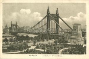 1909 Budapest, Erzsébet híd (EK)