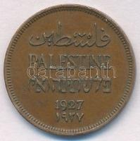 Palesztina 1927. 1m Br T:1-
Palestine 1927. 1 Mil Br C:AU